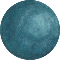 Illustration einer blauen Kugel.